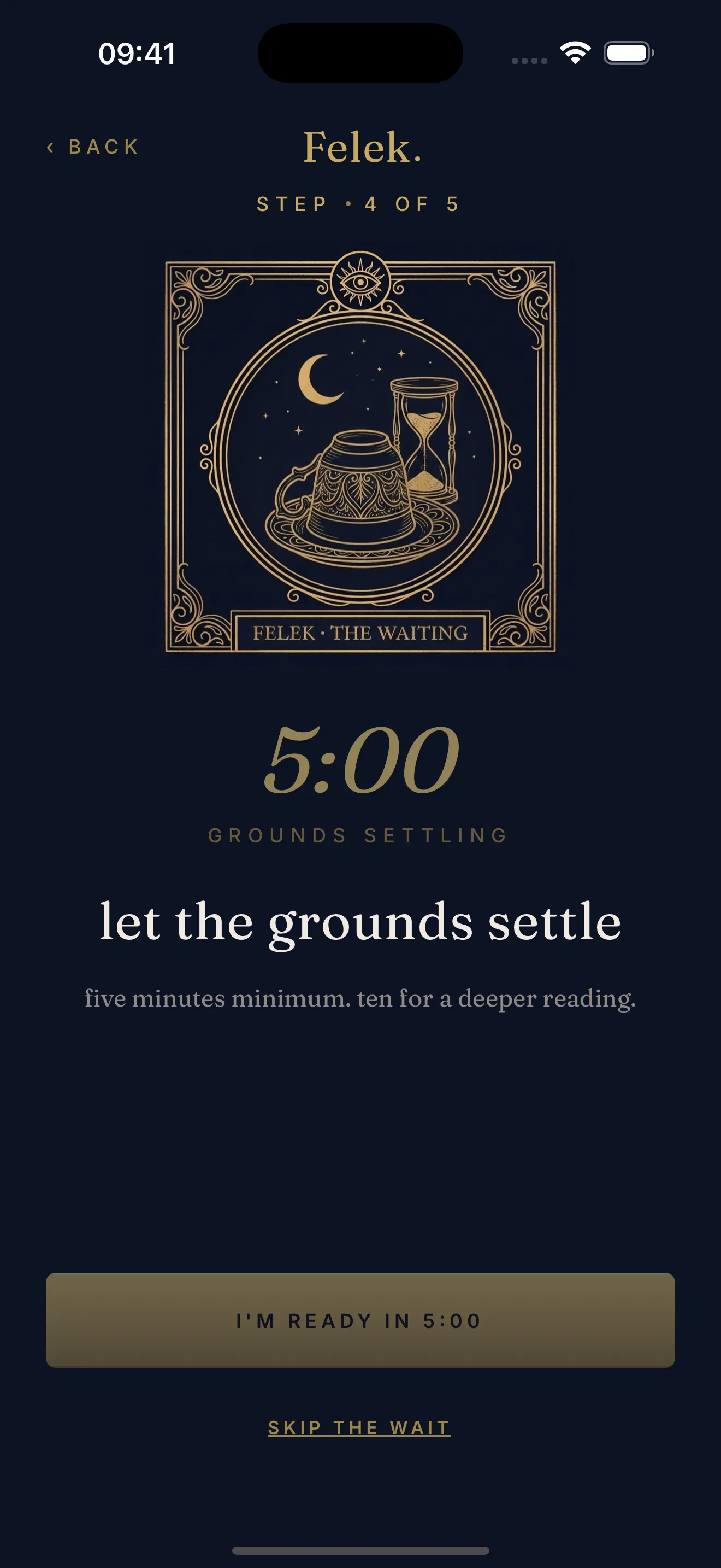 The guided ritual timer